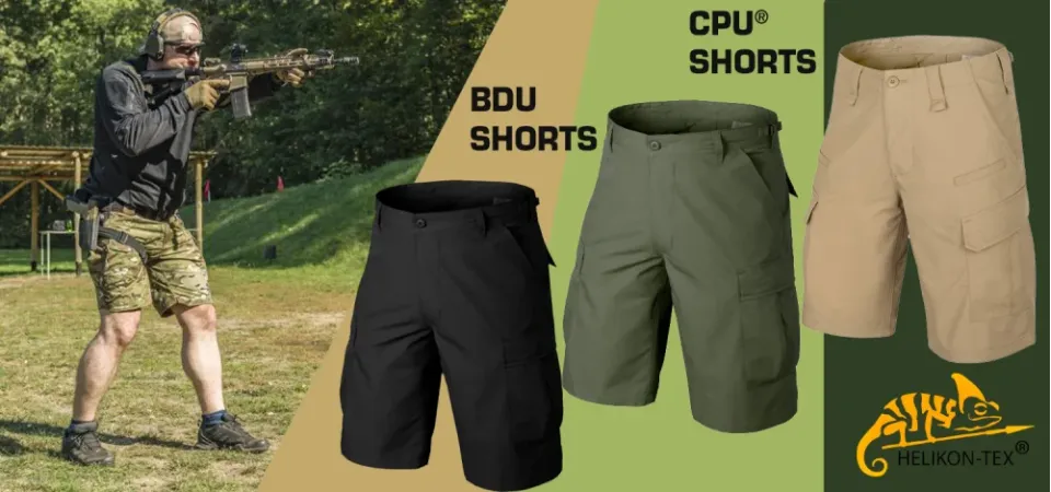 Helikon-Tex BDU and CPU Shorts
