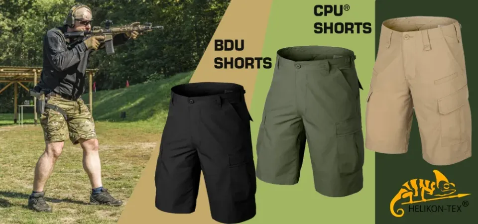 Helikon-Tex BDU and CPU Shorts
