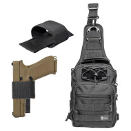 Spartan Tactical ARC MKII  Tactical Sling Bag + Gun Holster