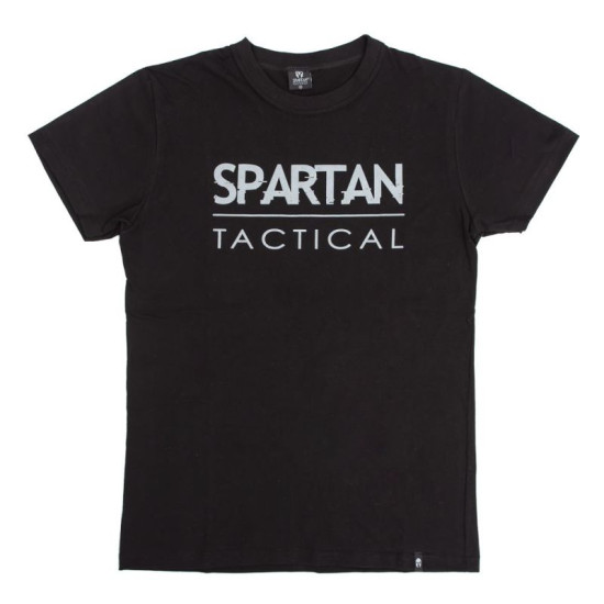 Spartan Tactical® Big Logo T-Shirt - Μαύρο
