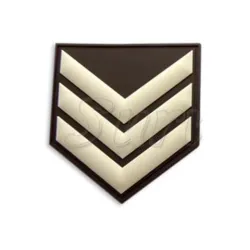 Survivors® 3D Police Rank Insignia - Γαλόνια Αρχιφύλακα Μη Ανακριτικού Μπράτσου (Ζευγάρι)