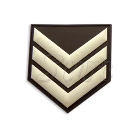 Survivors® 3D Police Rank Insignia - Γαλόνια Αρχιφύλακα Μη Ανακριτικού Μπράτσου (Ζευγάρι)